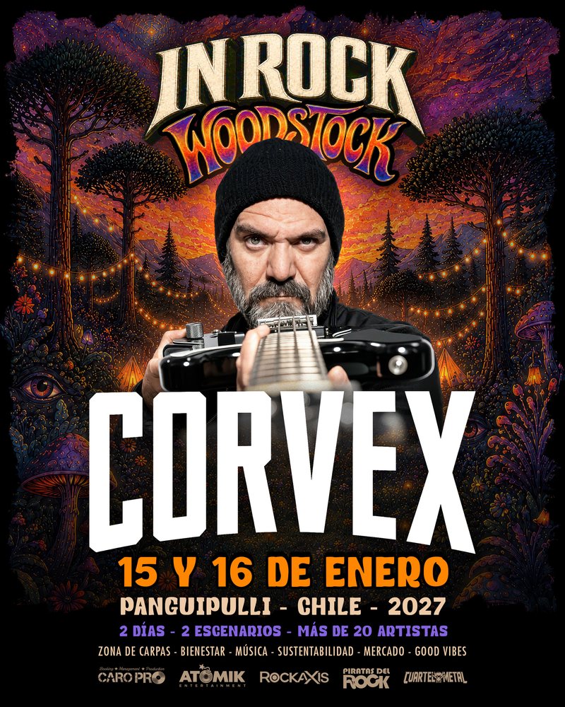 Corvex · In Rock Woodstock 2027